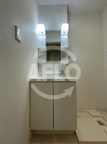 洗面設備　クローバーハイツ鷹合　独立洗面台