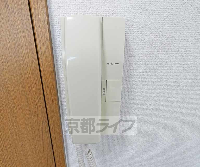 セキュリティ　インターホン受話器です。