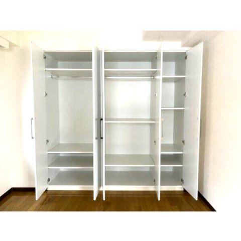 収納　大きなスペースがあり、収納には困りません