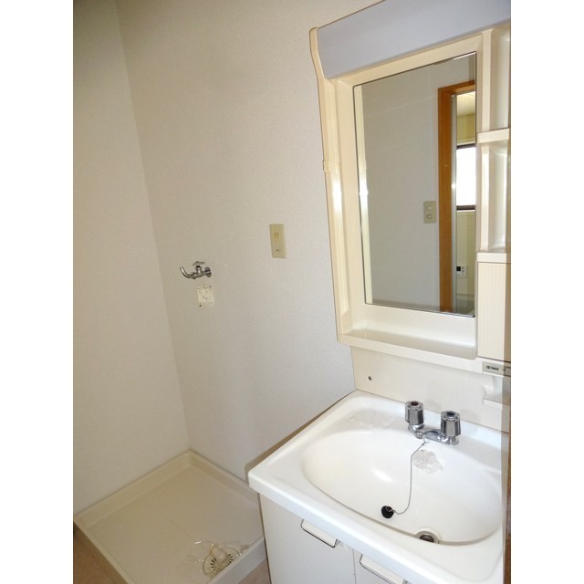 洗面設備　洗濯機置場