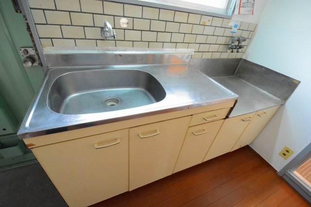 キッチン　ガスコンロ設置可能です♪