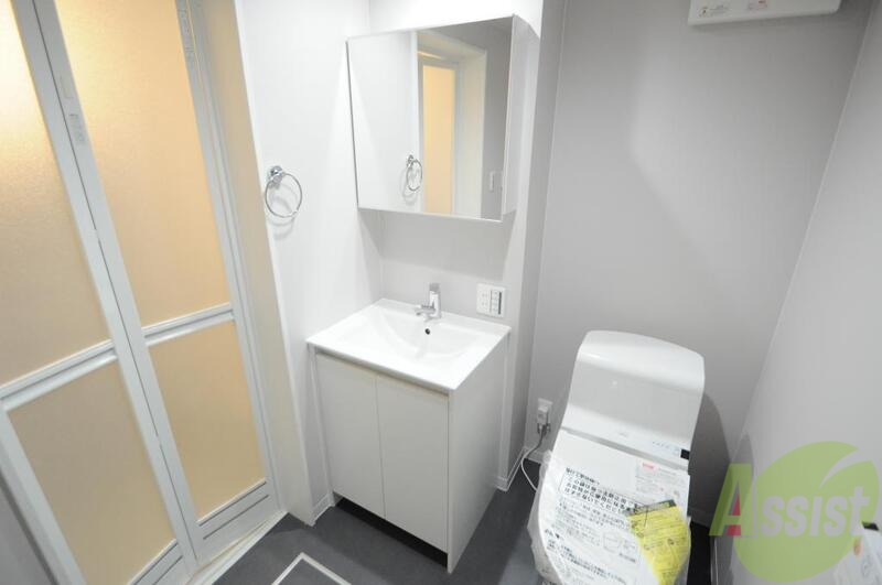 洗面設備　アメリカンセパレートの洗面所となっております。