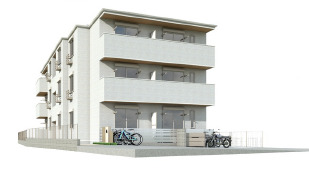 建物外観　DPaina保土ヶ谷　外観パース