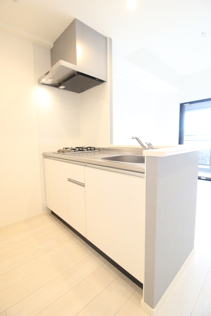 キッチン　８０４号室モデルルーム写真※お部屋によって色味が異なる場合が