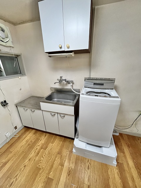 その他設備　室内洗濯機置場新設！洗濯機サービス設置！！