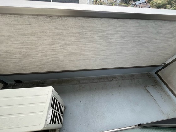 バルコニー　※別部屋の写真です