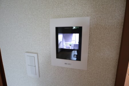 セキュリティ　※別部屋の写真です