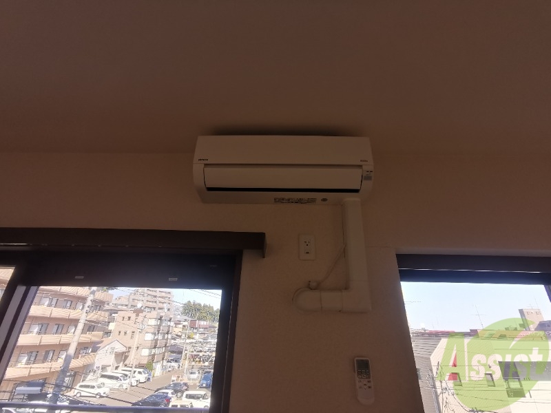 その他設備　エアコンが付いているので、一年中快適に過ごせます！