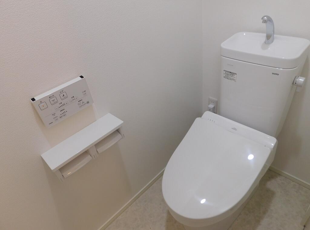 トイレ　完成イメージ（同タイプのお部屋です）