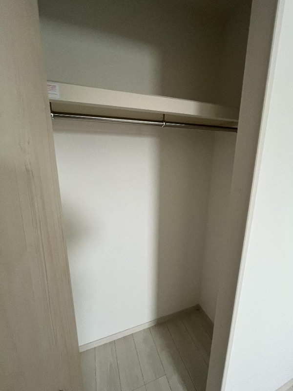 収納　お洋服が多い方でも安心の収納力