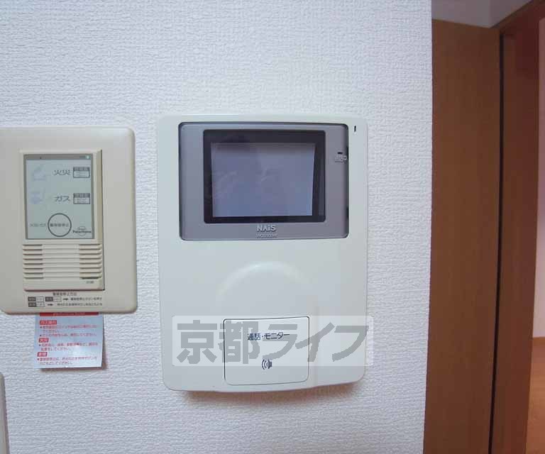 セキュリティ　急な来客にも安心ですね。