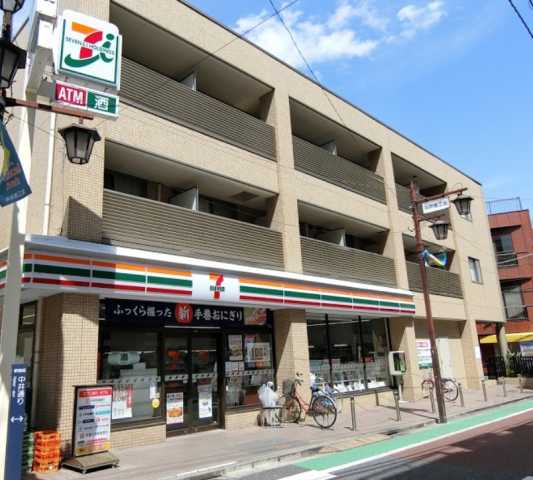 コンビニ　セブンイレブン　新宿中井駅前店（コンビニ）まで344m