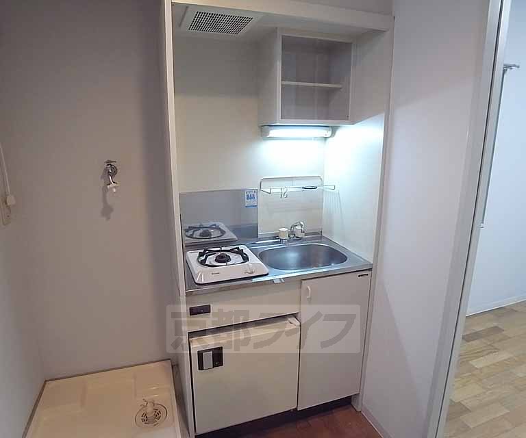 キッチン　１口ガスコンロ付きのキッチンです。