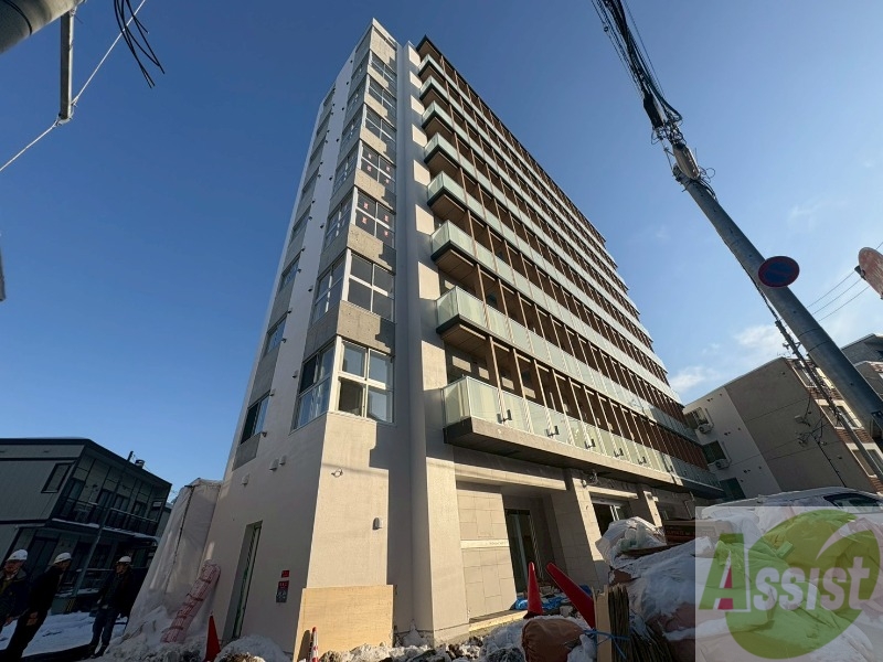 建物外観　札幌市中央区北十二条西「リシェス桑園」