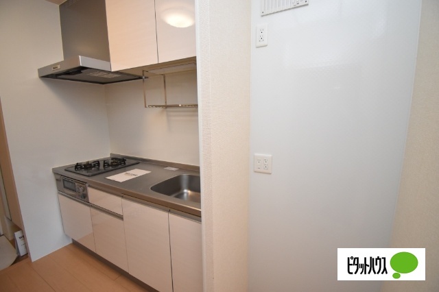 キッチン　キッチン＋２口コンロ