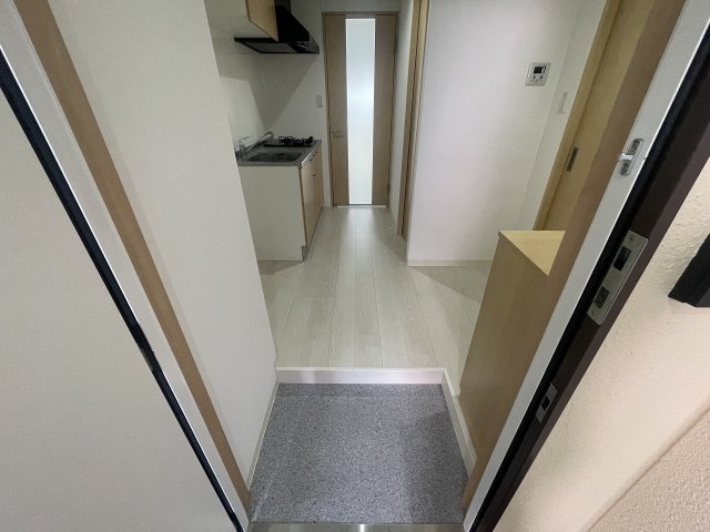 玄関　明るい玄関です