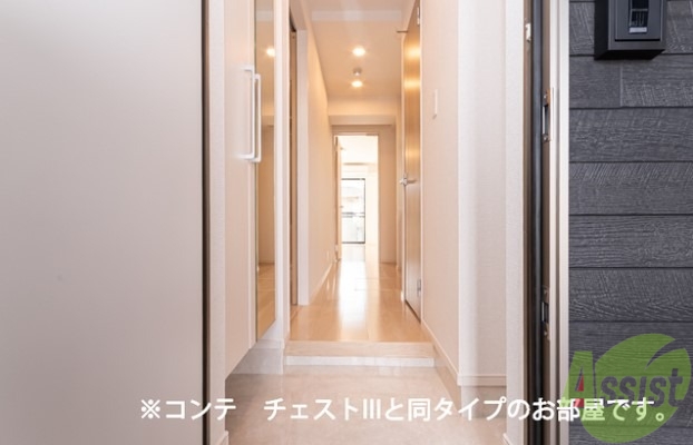 玄関　写真はイメージ、完成予想図です