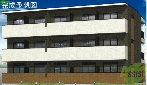 建物外観　仙台市若林区南小泉４丁目「カナール・レジデンス笠神」