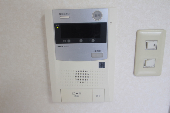 セキュリティ　※別部屋の写真です