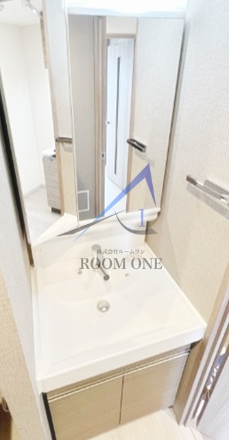 洗面設備　洗面台です。
