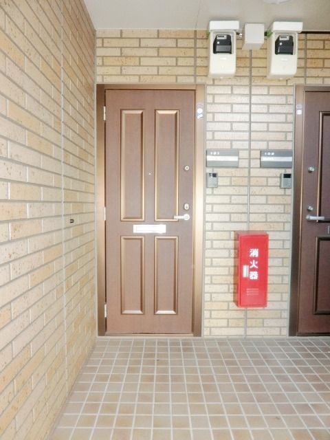 セキュリティ　訪問者の顔が分かるので安心ですね