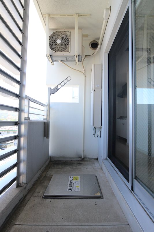 バルコニー　※別号室の写真です。