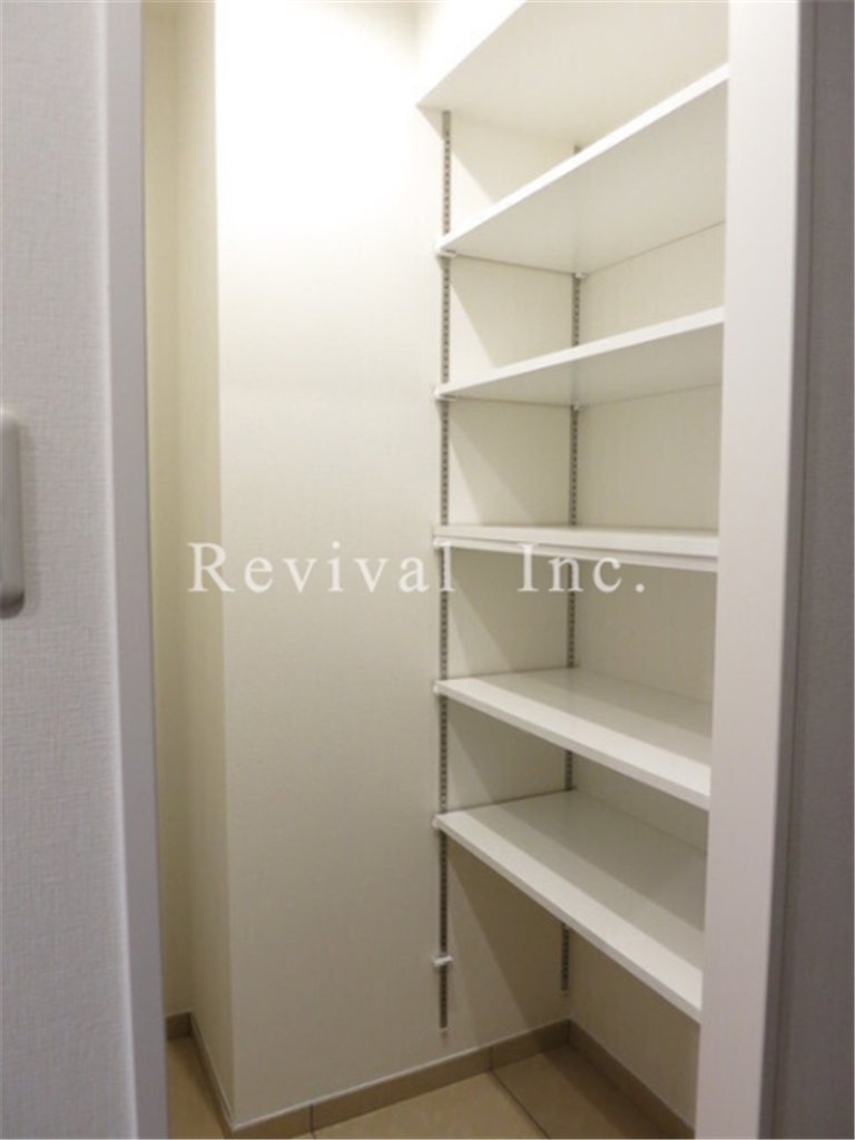 収納　豊富な収納がございます