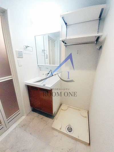洗面設備　洗面台です。