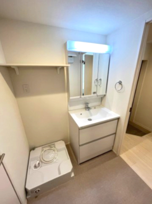 洗面設備　同シリーズ物件の写真になります