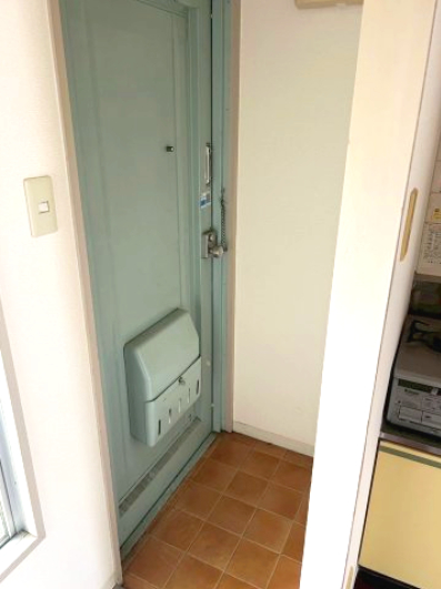 玄関　明るい玄関です