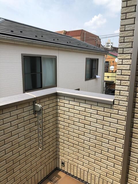 バルコニー　バルコニーがあります