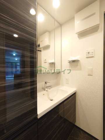 洗面設備　同じ間取り（別部屋）