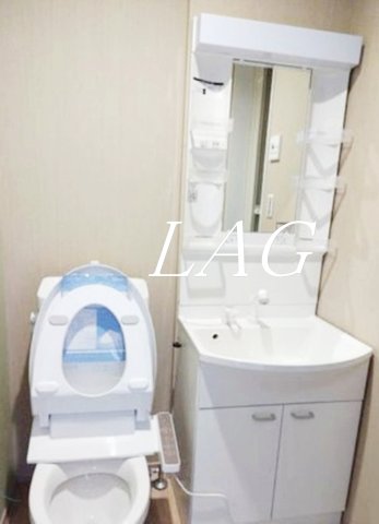 洗面設備　洗面台です。