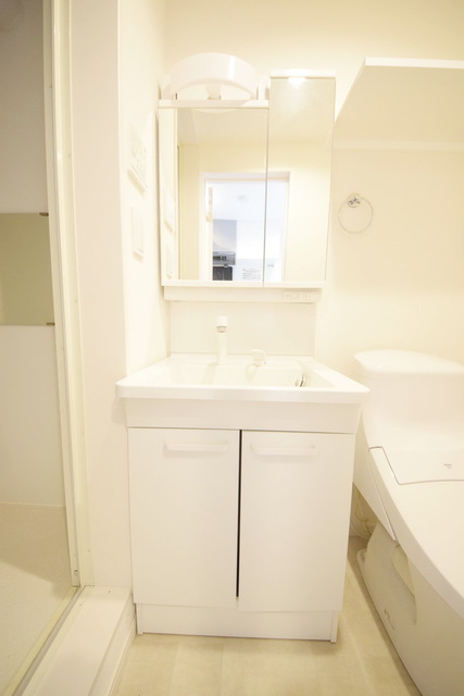 洗面設備　～朝の強い味方ですっ～