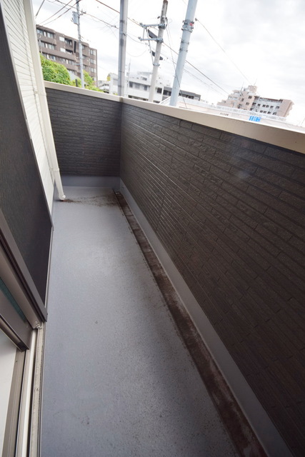 バルコニー　～今日は朝からお洗濯っ～