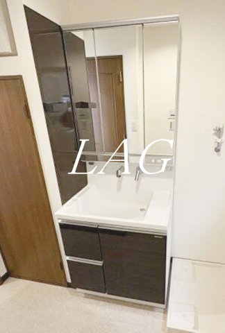 洗面設備　洗面台です。