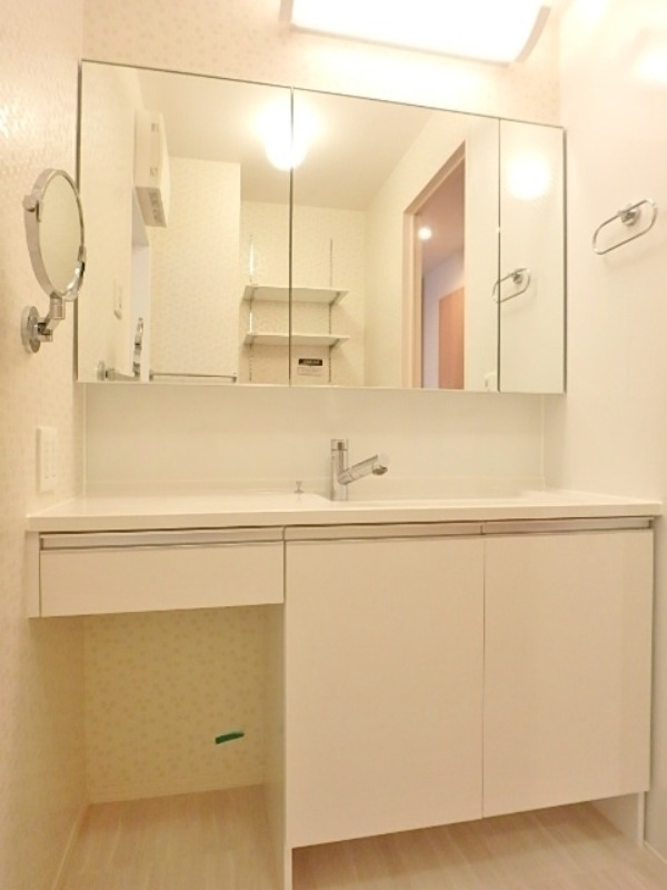 洗面設備　図面と現状に相違がある場合には現状を優先