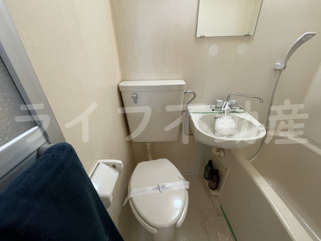 トイレ　ゆったりとした空間のトイレです