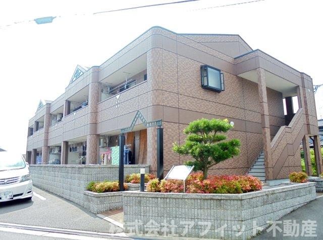 建物外観　サンパレス・重量鉄骨造