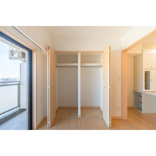 収納　十分な収納スペースがあります