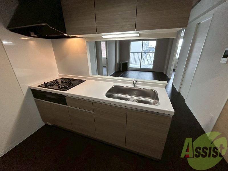 キッチン　キッチンはスペースも広々していて使いやすそうですよ！