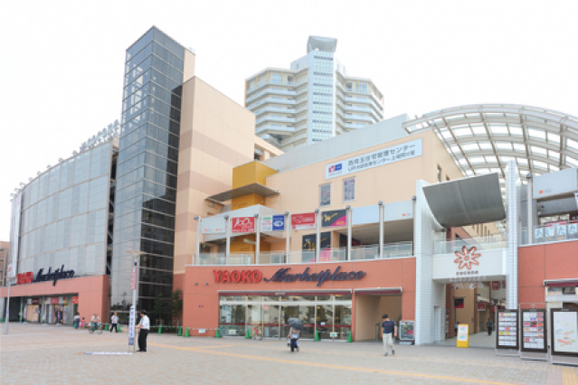 スーパー　ヤオコー上福岡西口店（スーパー）まで590m