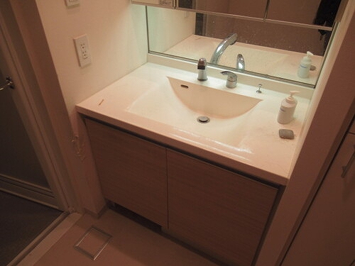 洗面設備　洗面台　※前回募集時2020年11月の写真