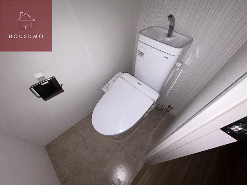 トイレ　ゆったりとした空間のトイレです