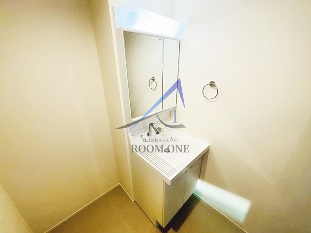 洗面設備　洗面台です。