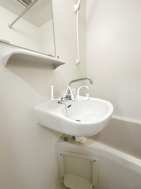 洗面設備　洗面台です。