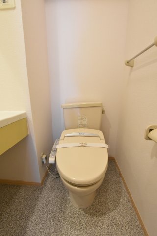 トイレ　同物件、別号室の写真です。