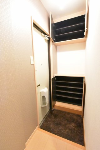 玄関　同物件、別号室の写真です。