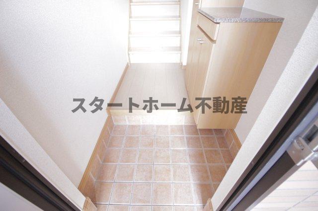 玄関　明るい玄関です