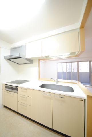 キッチン　エルセレーノ上本町レジデンス　カウンターキッチン